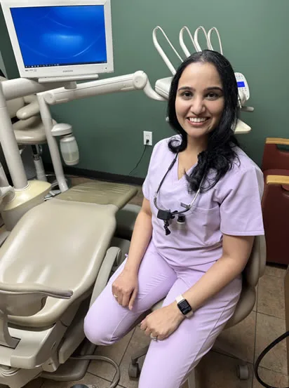 Portrait of Dr. Sudha Byreddy, DDS at Southern Pines Family Dental in Lawrenceville, GA